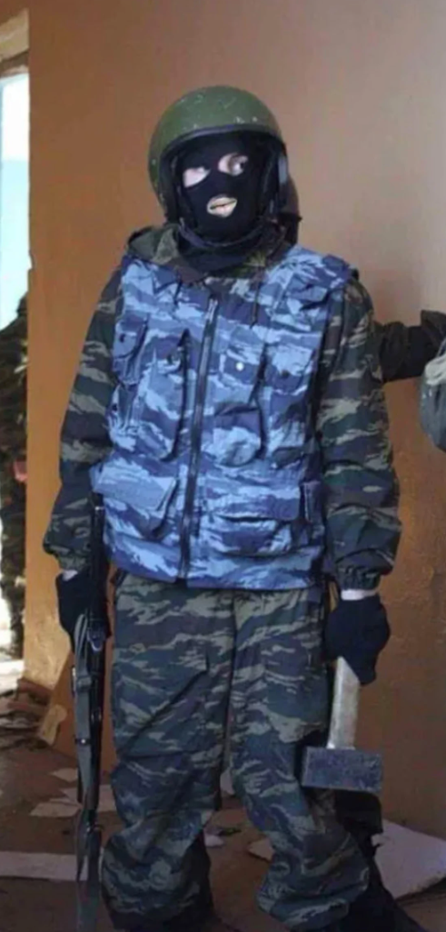 Spetsnaz Balaclava 3 Hole Knitted, Reproduction. Used by Soviet, Ukraine and Russian special forces.