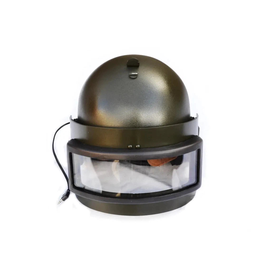 Soviet and Russian tactical "Rys T" Helmet, analogue of helmet repro Altyn. With Kenwood type radioset. Tarkov.