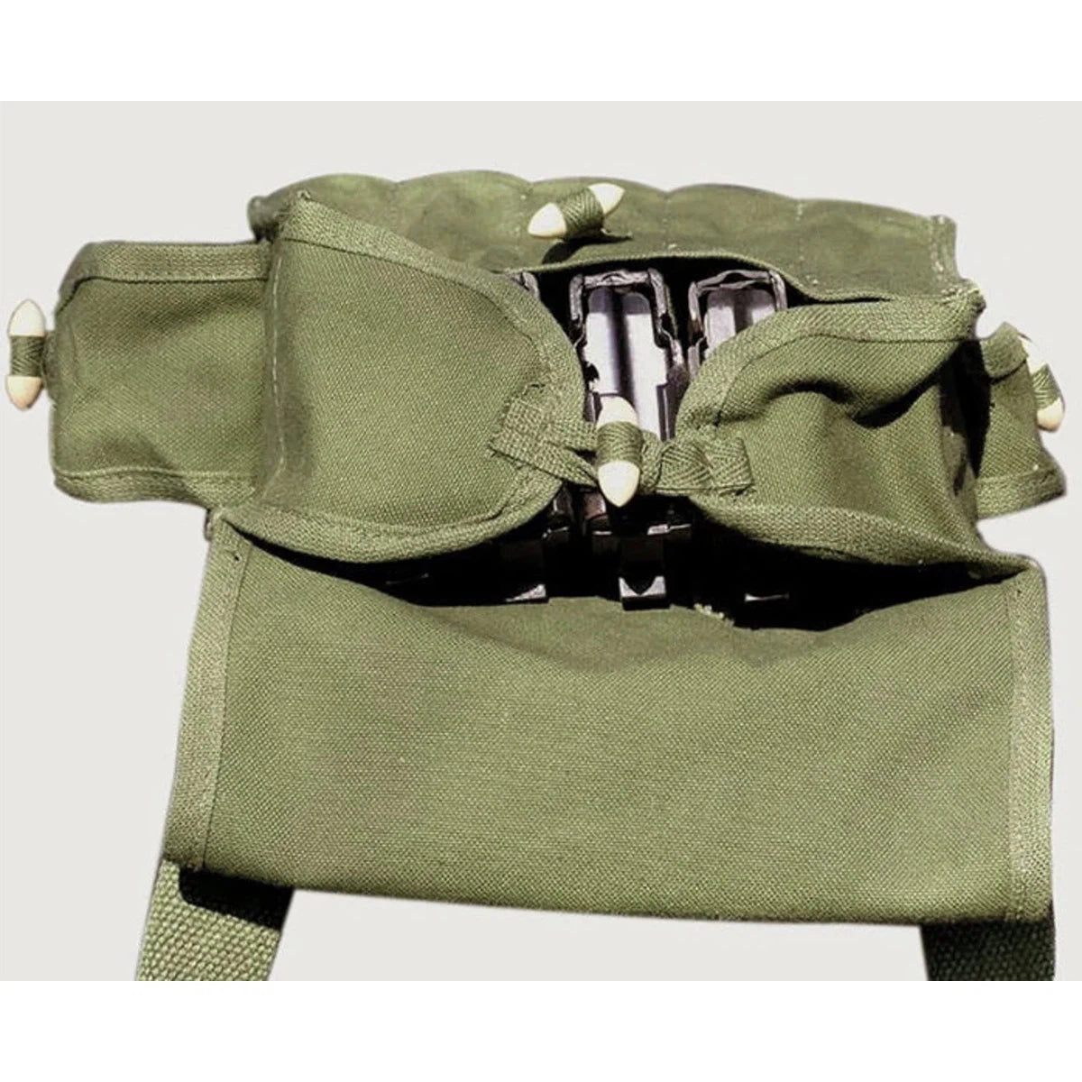 Surplus Soviet Chi-Com Military Type 56 Magazine Bag, vintage frome USSR, Shoulder Pouch.