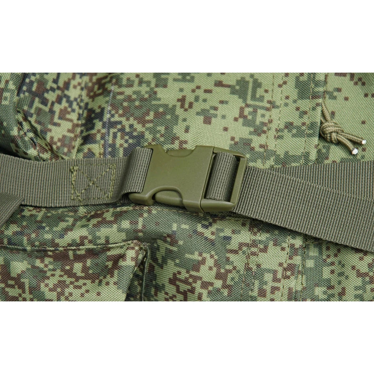 Tactical Russian/Soviet army raid backpack 6B38, combat gear Ratnik, EMR Flora camo. Volume 60L.