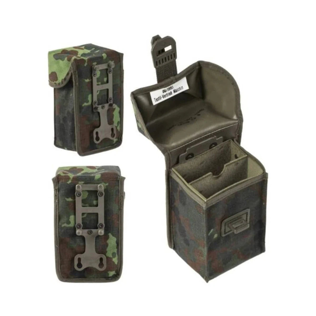 German Army Bundeswehr amo G3 Magazine Pouch flecktarn.