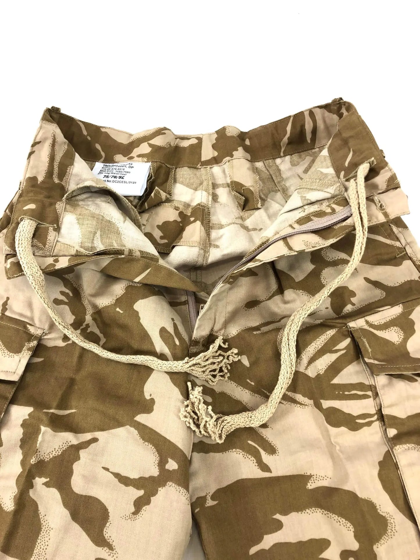 British Army Tropical tactical Combat pants Desert DPM Camo, in good condition, suitable for airsoft