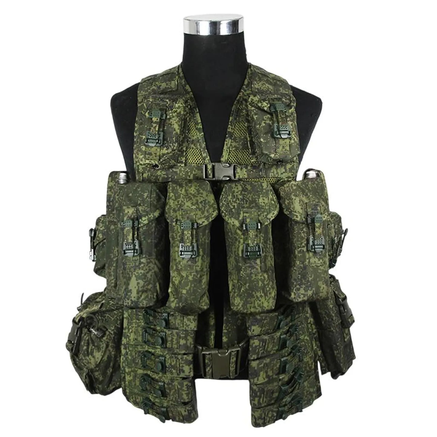 Russian Soviet Army 6SH117 Tactical Vest Gen 4 AK with Raid Backpack Set - Used Military Gear.
