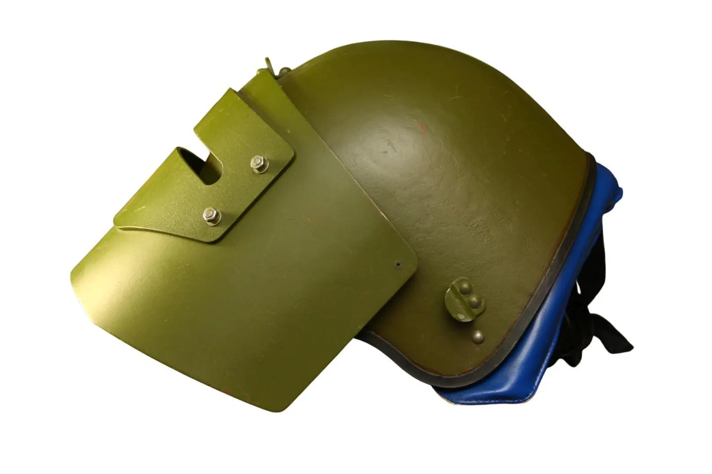 Original Mska-1 sh steel Spetsnaz and Army Helmet with Visor - Russian/Soviet Bulletproof Class 3 Military Tactical Gear