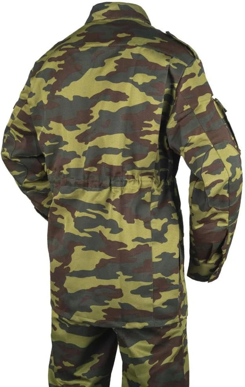 Soviet and Russian Army VDV Paratroopers VSR-98 BDU Jacket Pants Set Flora Suit. Tarkov.