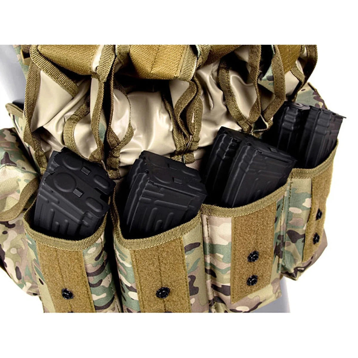 Soviet and Russian tactical vest multicam "Juk" for AK Mags, chest rig, Repro for airsoft cosplay. Tarkov.