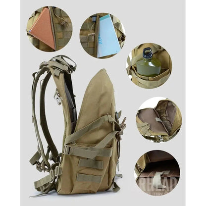 Military Backpack-Waterproof Hiking Survival Reflective Bag