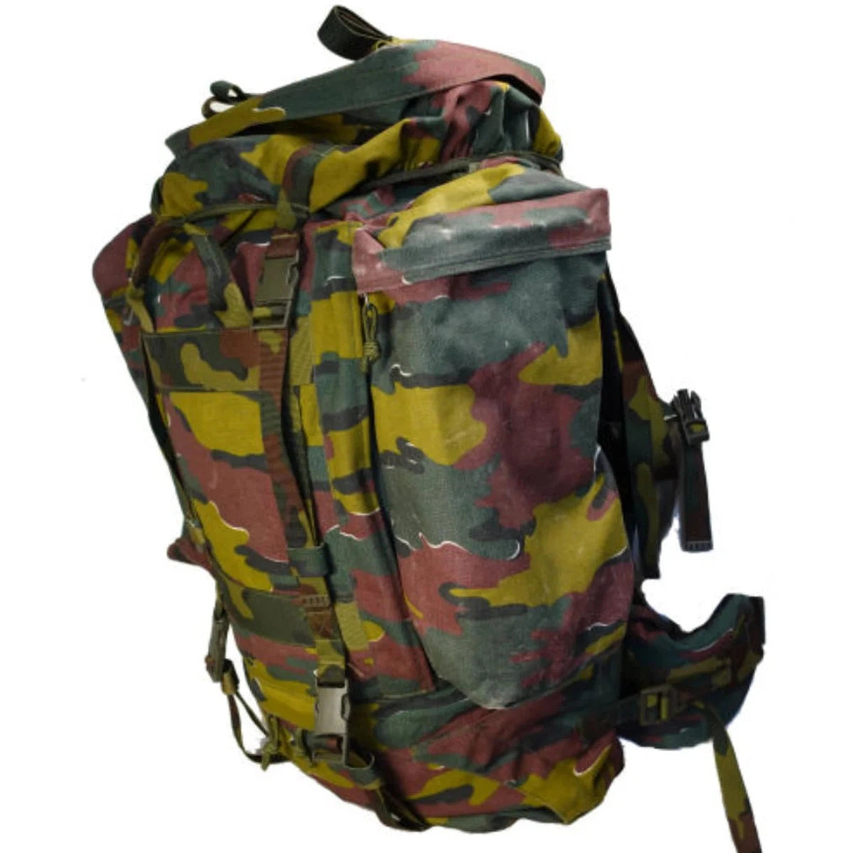 Belgian army M97 100+ litres Jigsaw Camouflage Rucksack, surplus in good condition - Armorix