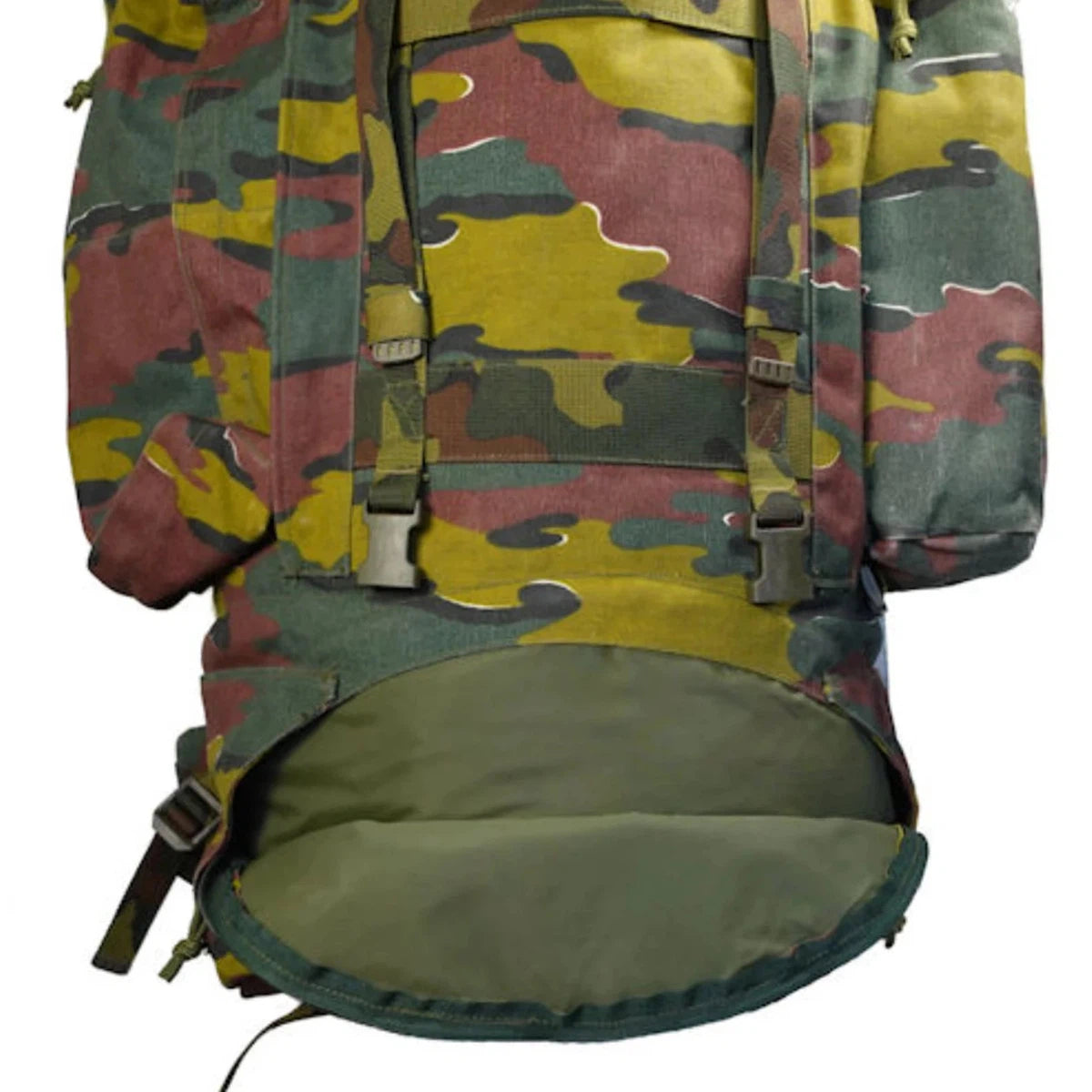 Belgian army M97 100+ litres Jigsaw Camouflage Rucksack, surplus in good condition - Armorix