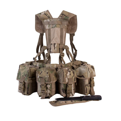 British Airborne Webbing system, MOLLE vest. - Armorix