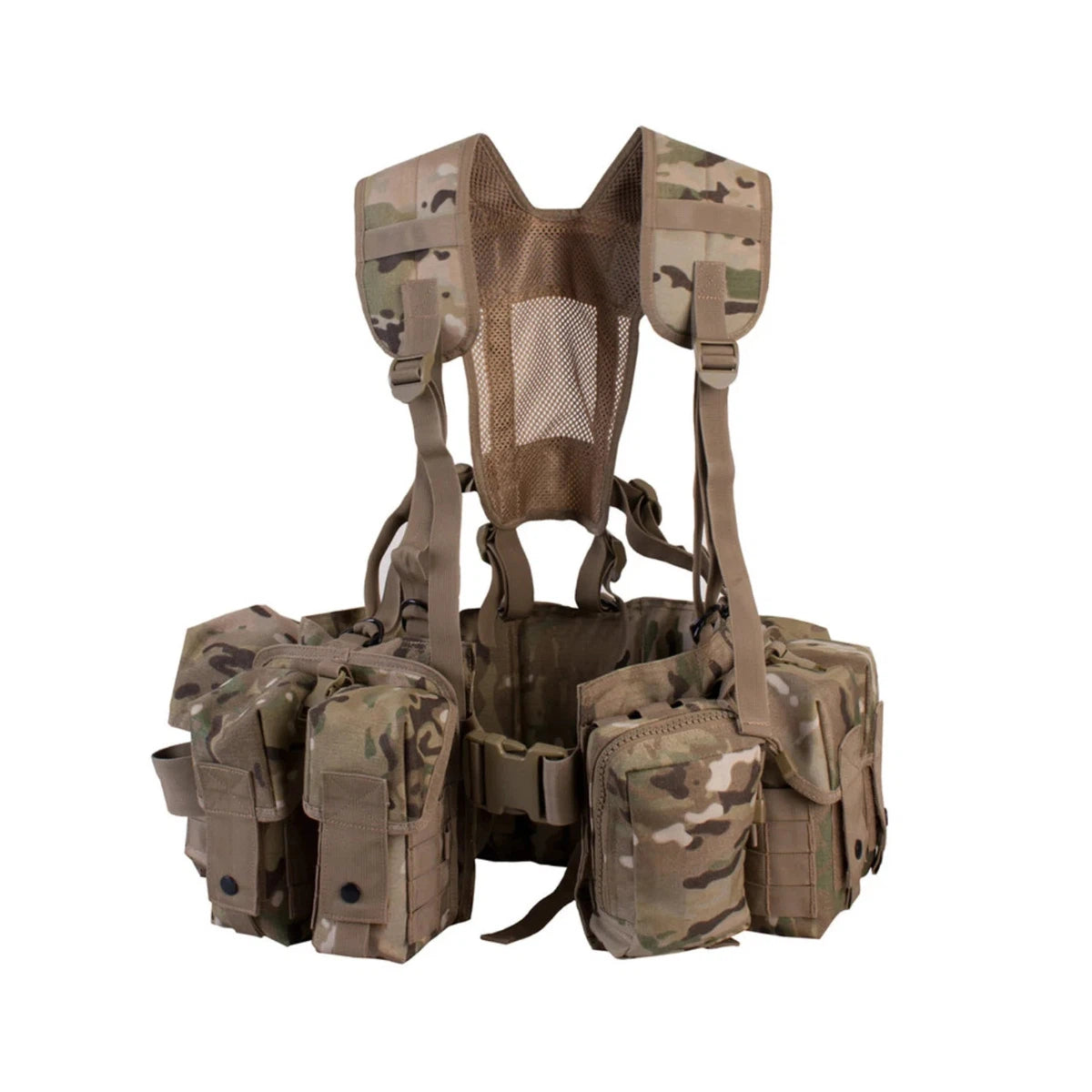 British Airborne Webbing system, MOLLE vest. - Armorix