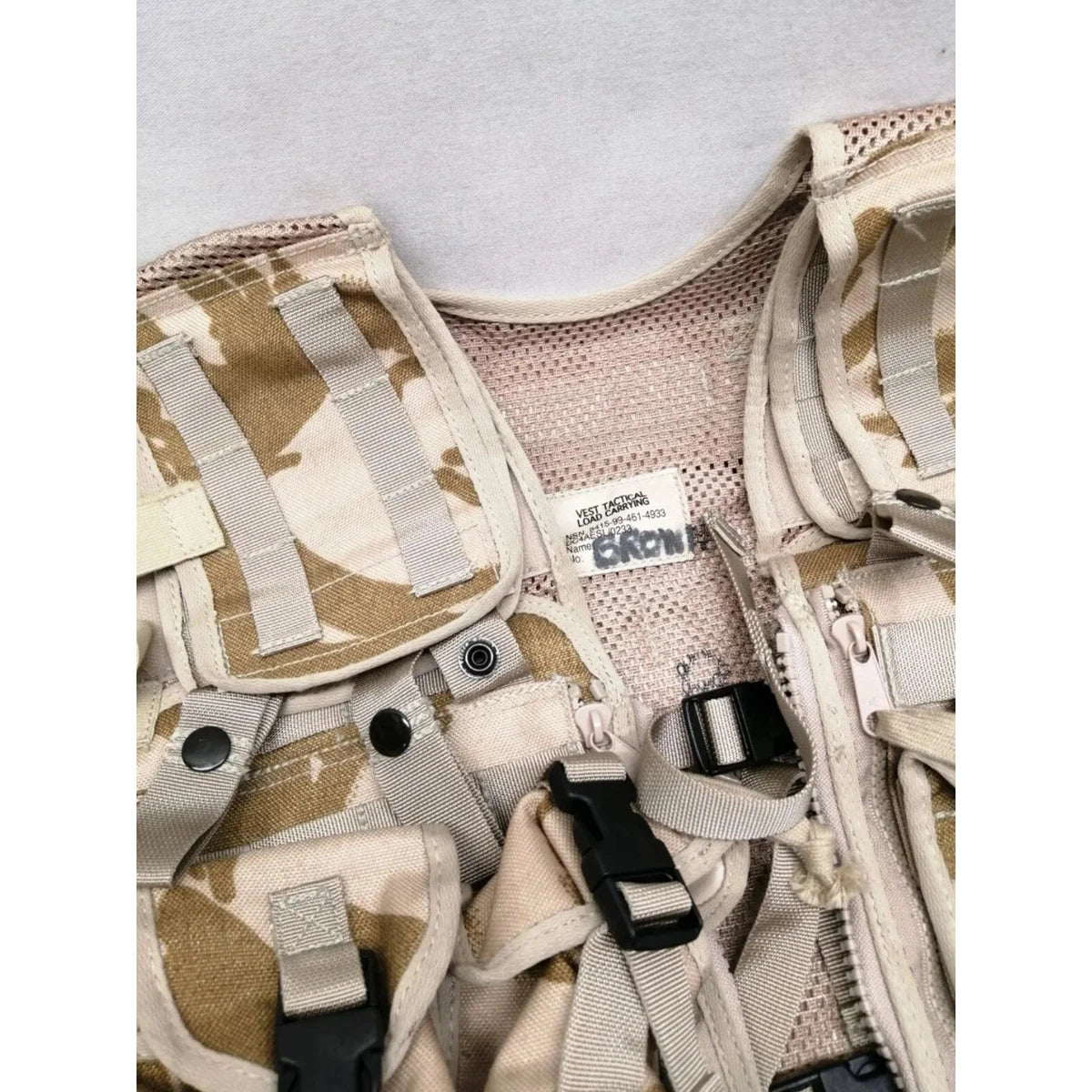 British army Osprey Load Bearing Vest Package, DPM camo, molle pouches, surplus. Webbing system. - Armorix