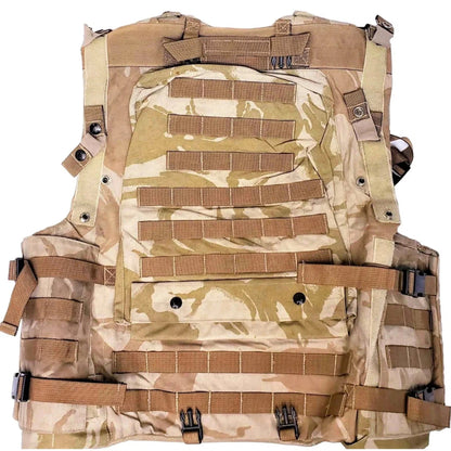 British army Osprey MkII Plate Carrier Set, body armor desert camo. - Armorix