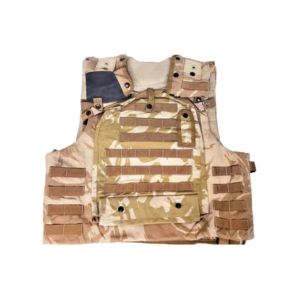 British army Osprey MkII Plate Carrier Set, body armor desert camo. - Armorix