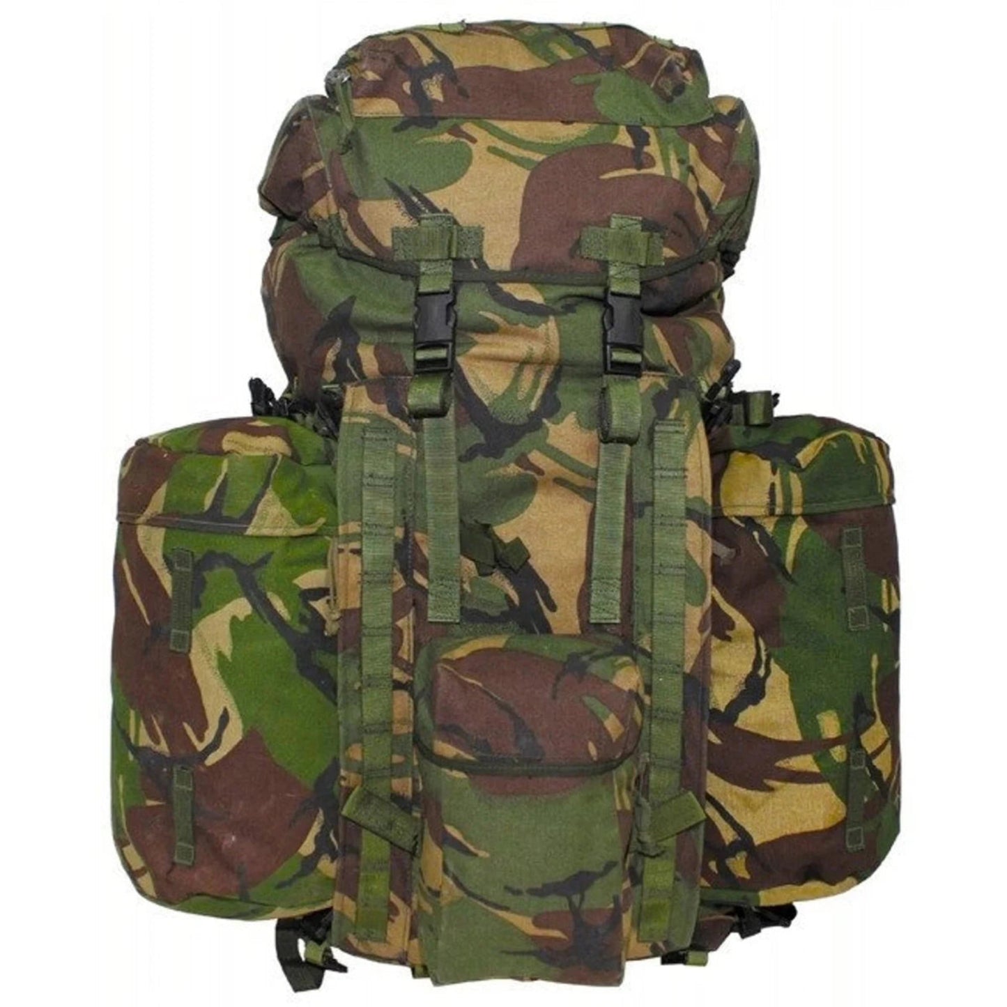 British Backpack, "PLCE LONG", side pockets, DPM camo, used, 100 liters - Armorix