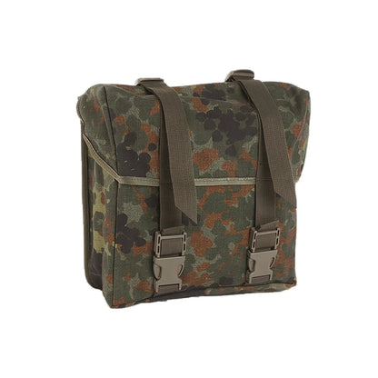 Bundeswehr Flecktarn Camo, Combat Bag, German Army, Military Webbing Backpack Surplus. - Armorix