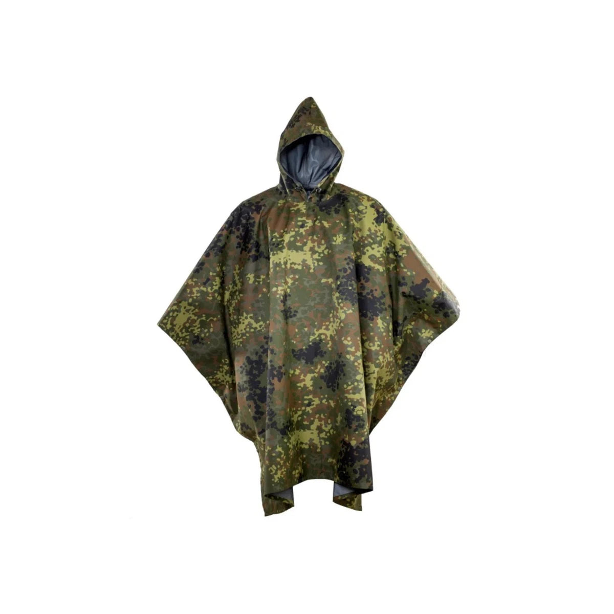 Original Bundeswehr Poncho, Cloak/Tent flecktarn camo, in a good condition.