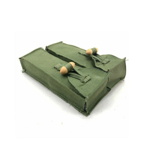 Original Surplus Vietnam War, Chicom Chinese Army Military Type 79 SMG Ammo Pouch 2 pockets 1970 In a good condition