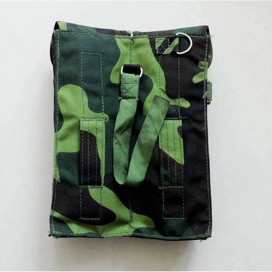 Original Surplus Vietnam War, Chinese Army Military AK mag Ammo Pouch 2 pockets 1970 In analogue of VSR 98 Flora camo.