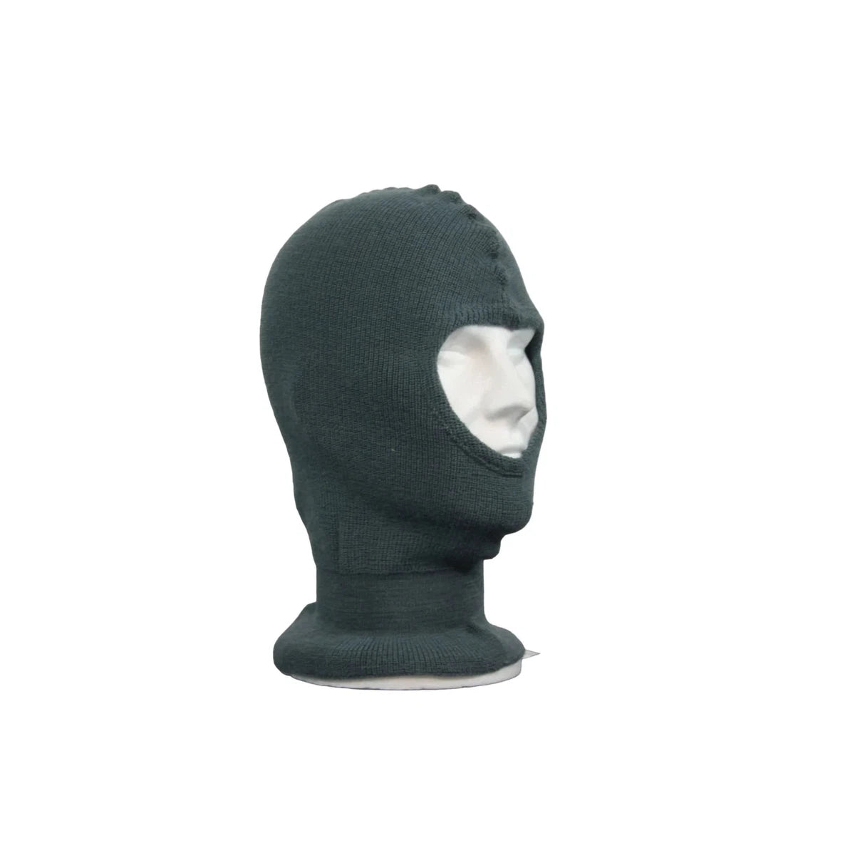 Genuine surplus swiss military balaclava, wool mix grey knitted grade.