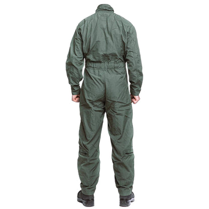 US CWU-27/P Flight Coverall, Sage Green, US Air Force pilot suit. In a very good condition. Used by pilots A10, F16, F15 and F14.