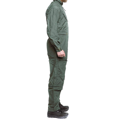 US CWU-27/P Flight Coverall, Sage Green, US Air Force pilot suit. In a very good condition. Used by pilots A10, F16, F15 and F14.