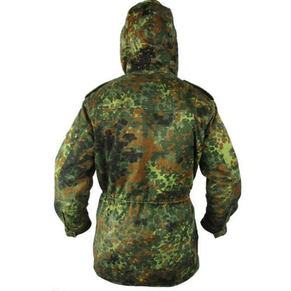 German bundeswehr flecktarn parka, jacket.