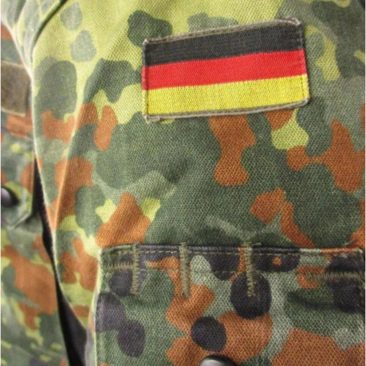 German bundeswehr flecktarn parka, jacket.