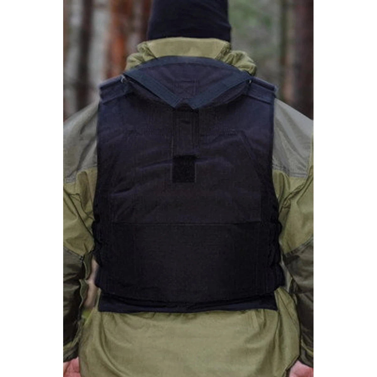 Police special forces tactical vest, Fort Defender, Body Armor, Repro. Black color.