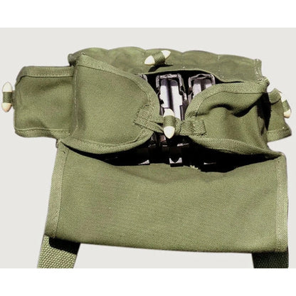 Surplus Soviet Chi-Com Military Type 56 Magazine Bag, vintage frome USSR, Shoulder Pouch.