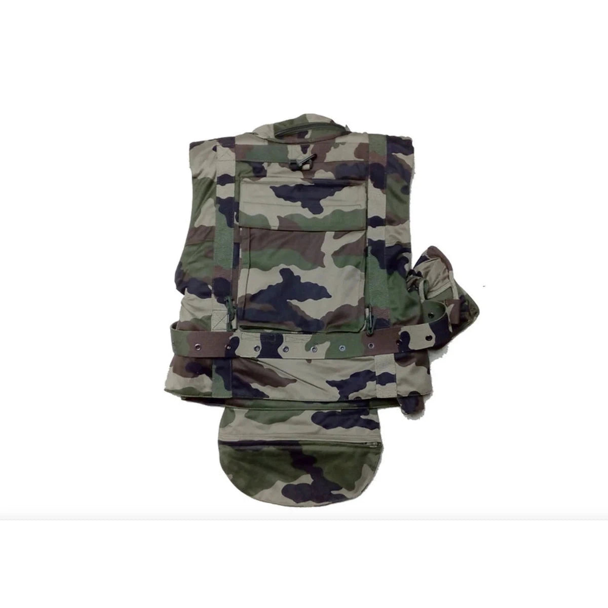 French Army / Foreign Legion Body Armour / plate carrier, vest cover CCE woodland camo.