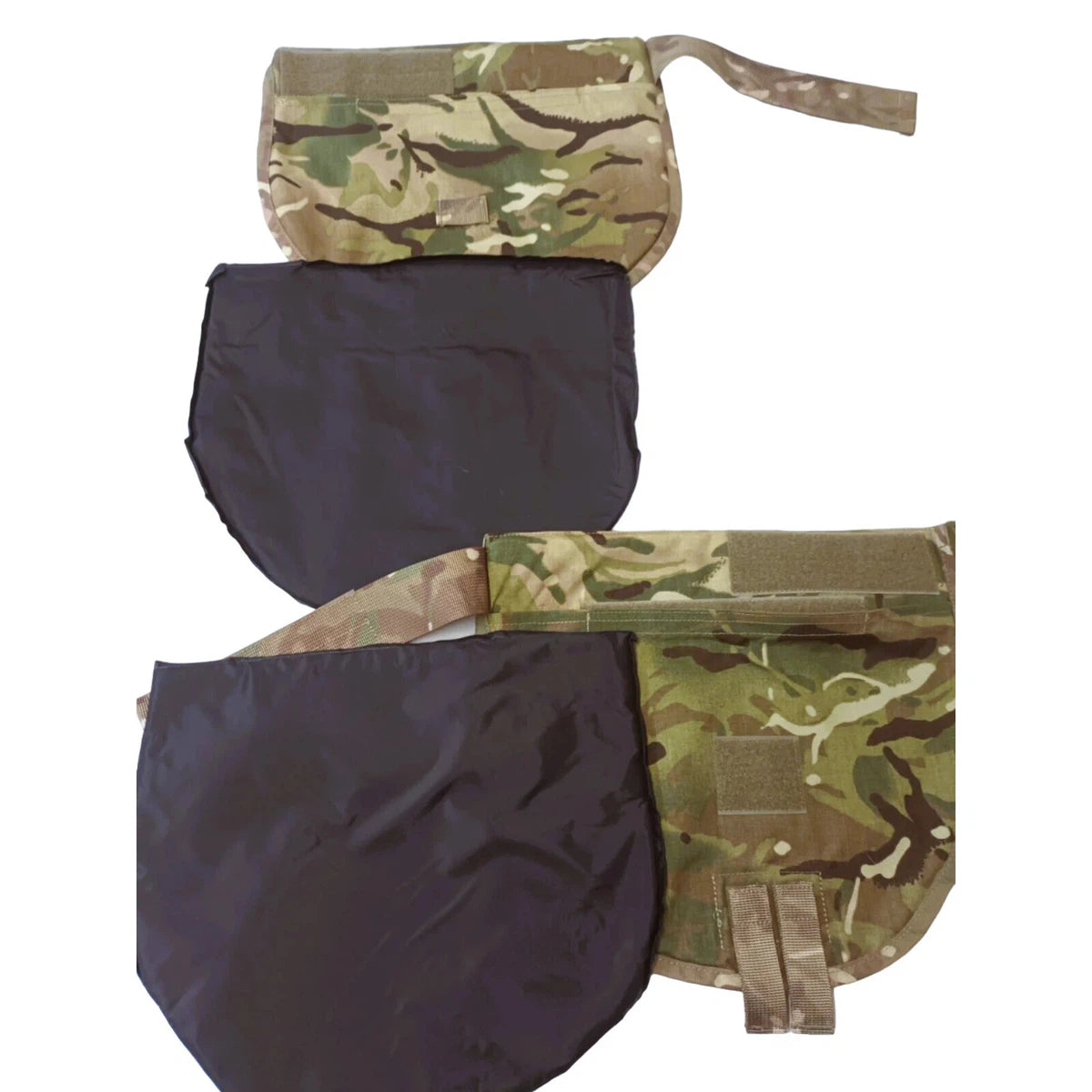 British Army SAS Brassards Shoulder pads MTP with Ballistic kevlar anti-fragmentation inserts Filler frome Osprey. Mulicam.