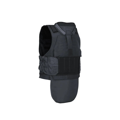 Police special forces tactical vest, Fort Defender, Body Armor, Repro. Black color.