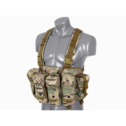 Soviet and Russian tactical vest multicam "Juk" for AK Mags, chest rig, Repro for airsoft cosplay. Tarkov.