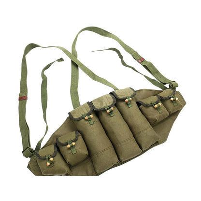 Chicom/chikom vest Type 56 AK Chest Rig – used in Soviet Chinese and Afghan armies, Used Good Condition. Tarkov.