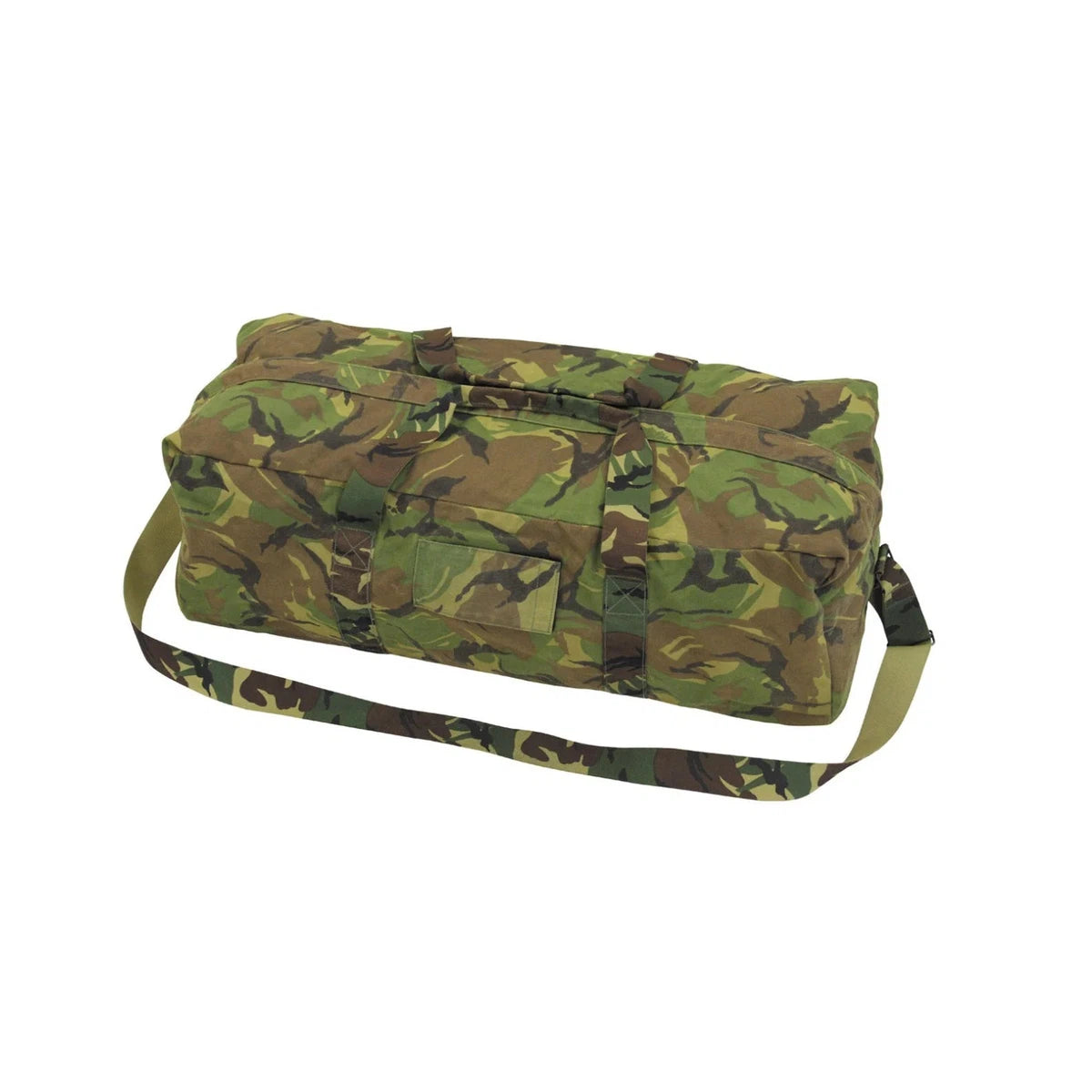 Dutch Military Surplus DPM Camo Pilot's Bag, Used.