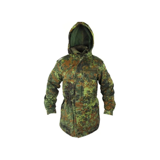 German bundeswehr flecktarn parka, jacket.