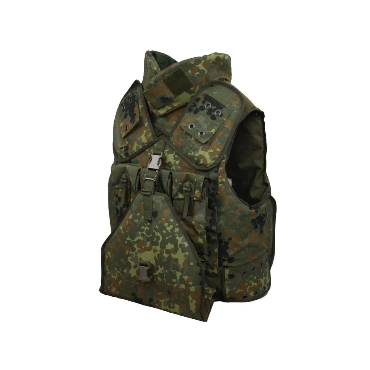 German army flecktarn body armour Vest EXBW (Typ ST), Protective vest cover of Bundeswehr.