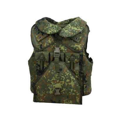 German army Flecktarn Groin protection pads on the velcro, flecktarn camo frome vest ST, good as new.