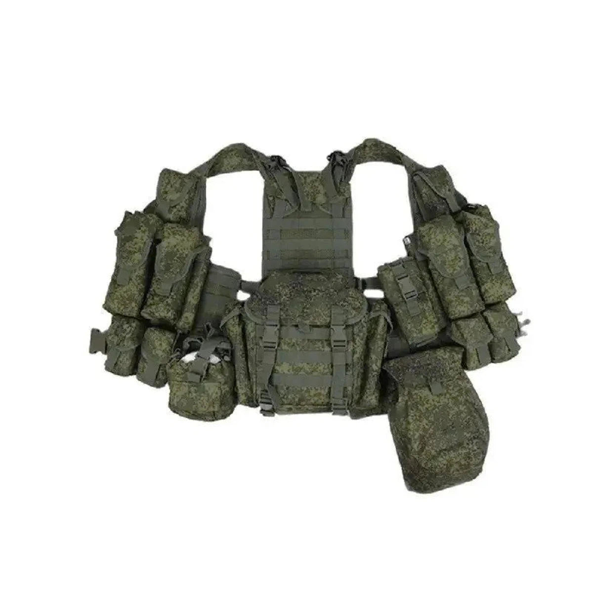 Russian Army 6sh117 Tactical Vest with Backpac, EMR Flora Ratnik, Used Good Condition Tarkov.