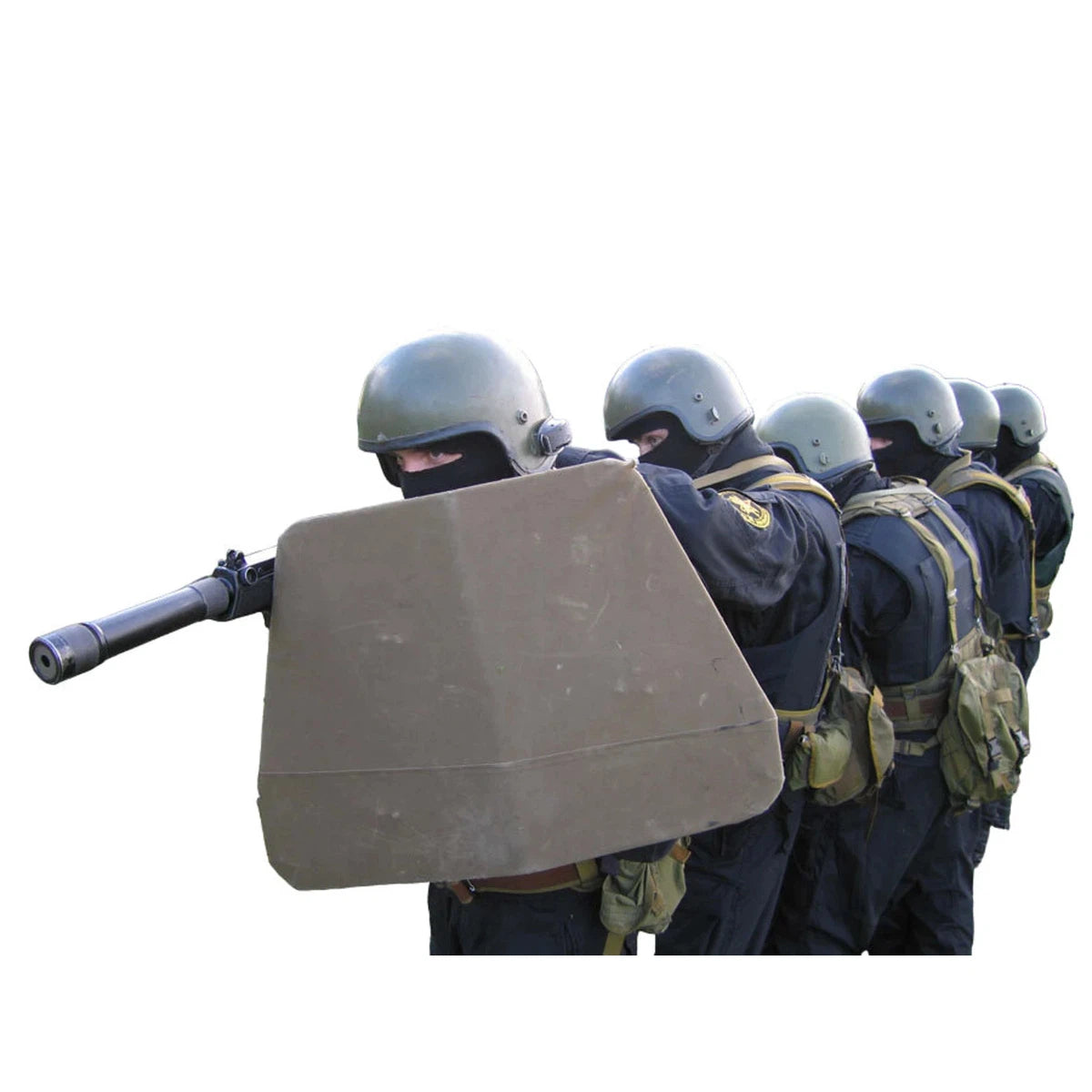 Police special forces Assault Shield "BZT 75" - Repro, Soviet and Russian Police Spetsnaz Shield.