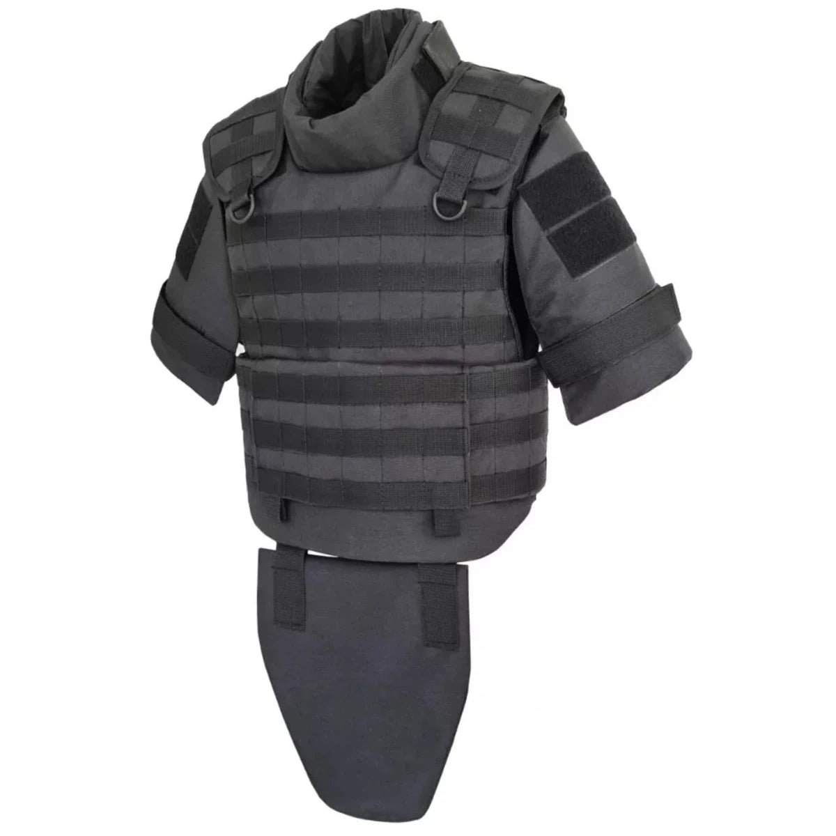 Ukraine Korsar M3d black tactical combat Body armor NIJ IIIa Standard. Bulletproof vest of the Ukrainian army plate carrier.