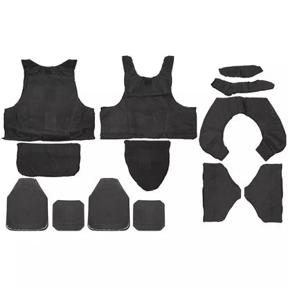 Original Italian army body armor, protective vest NC4-09, bulletproof ballistic vest with Kevlar inserts and original ceramic plates SK4