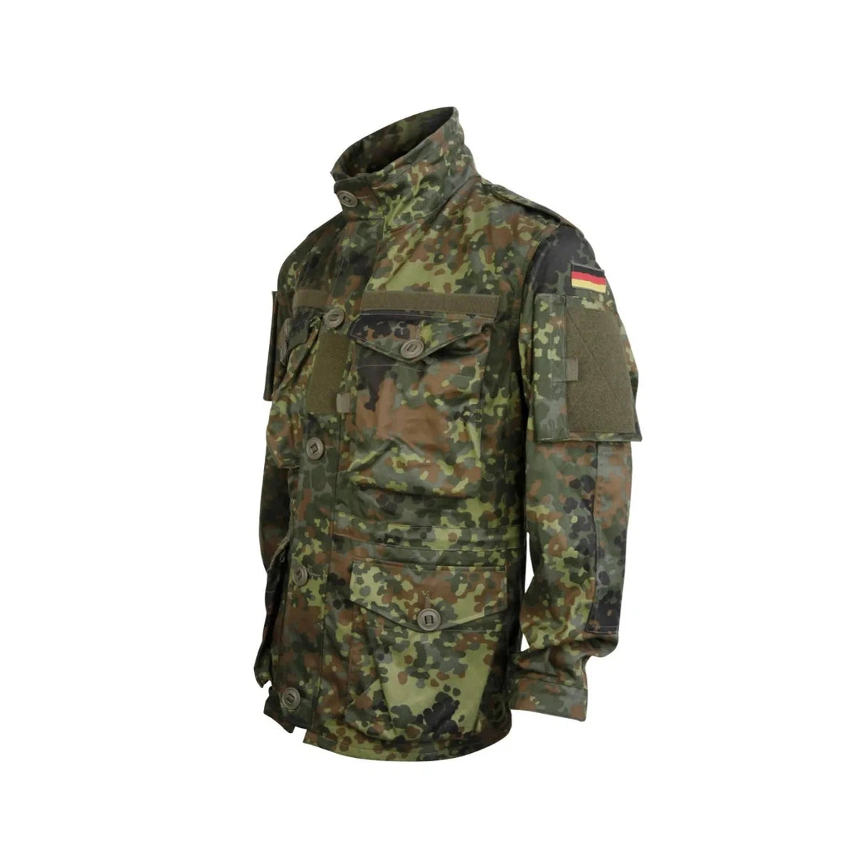 Original Bundeswehr ''German army" Leo Köhler, Tactical Combat Jacket Flecktarn camo. German army