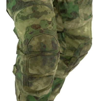 Original Army tactical SSO suit (KOMBAT type 3) jacket and pants in A-Tacs FG camouflage G3, suitable for airsoft.