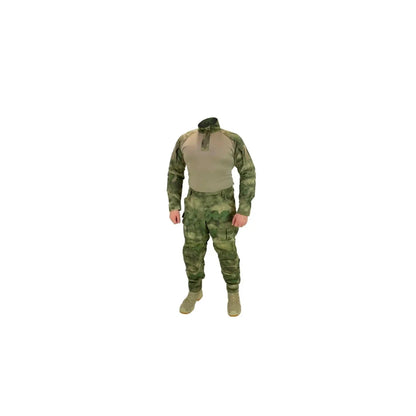 Original Army tactical SSO suit (KOMBAT type 3) jacket and pants in A-Tacs FG camouflage G3, suitable for airsoft.