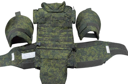 Russian Ratnik 6B45 Gen 4 Replica Heavy Assault Body Armor Set - EMR Flora Camo Juggernaut Plate Carrier
