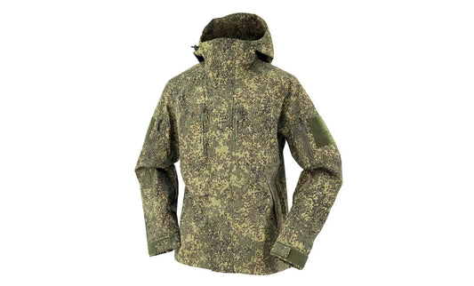 Origina BTK Winter Jacket "Volk" with fleece lining of the Russian army, EMR Flora camouflage.