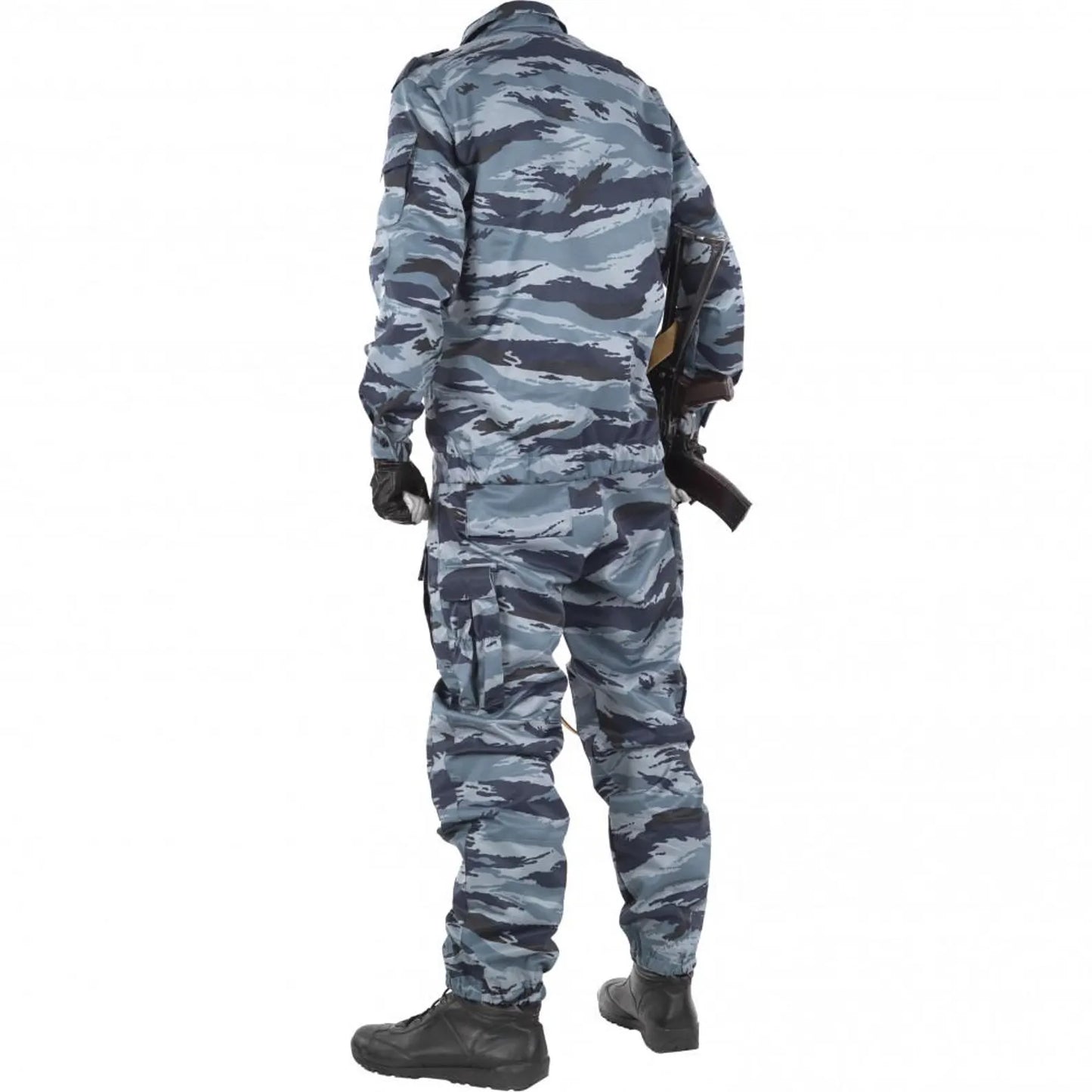 Summer camouflage suit Night 91 MP Official uniform of OMON, Soviet and Russian police and internal troops, Blue-gray camouflage.