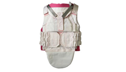 Replica of Russian tactical vest of special forces Fort Defender 2 Vest pink and white colors in a nyan cat style, Suitable for airsoft.